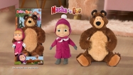 Set Muñeca y peluche Masha y el Oso