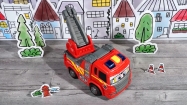 Camión de bomberos Scania Happy Series Camión de bomberos Scania Happy Series